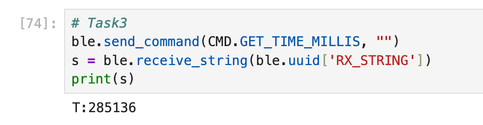 Arduino code handling GET_TIME_MILLIS command