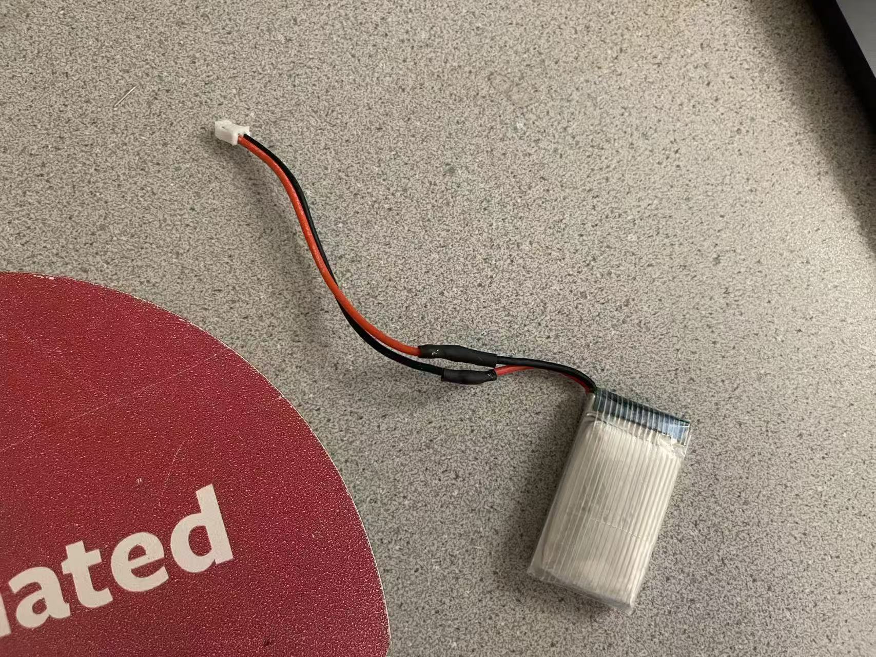 LiPo battery for Artemis power